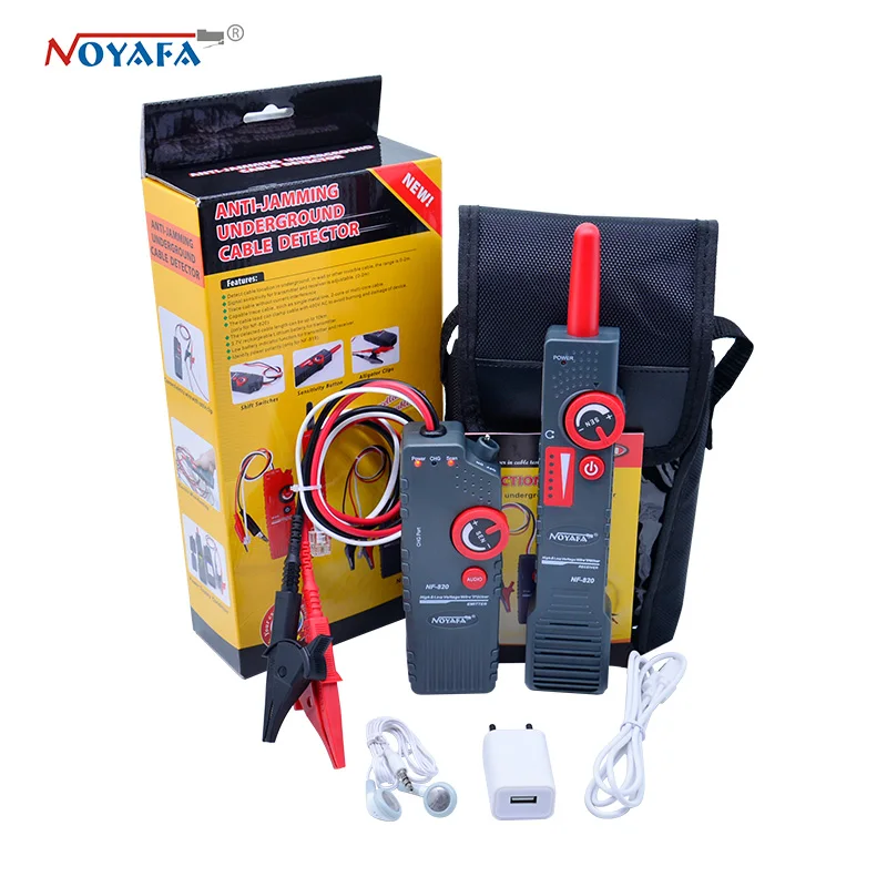 Новинка яркий тестер BNC RJ45 RJ11 для подземных кабелей высокого и низкого напряжения