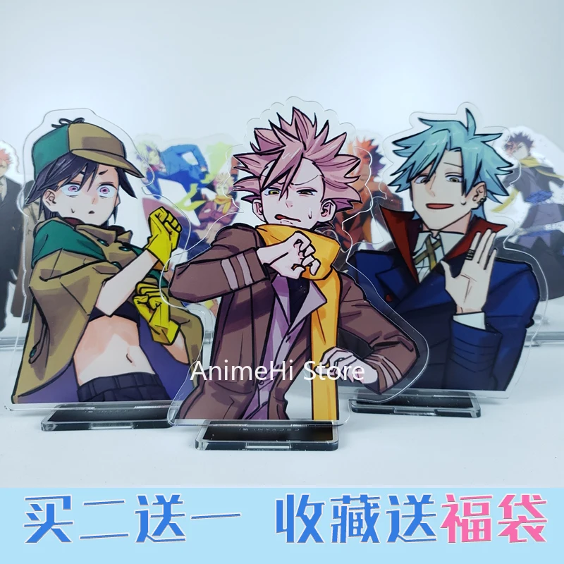 

ID:INVADED action figura Anime Narihisago Akihito Hondoumachi Koharu Fukuda Tamotsu acrylic dolls figure toy 15cm