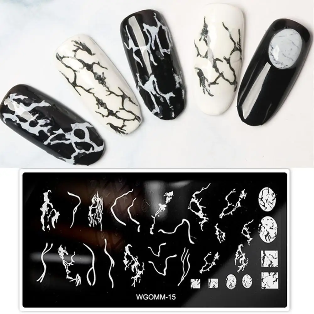 1 шт. штамповочные пластины для маникюра с рисунком мандалы | Красота и здоровье