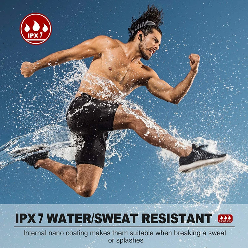 TWS стереонаушники с поддержкой Bluetooth 5 0 и защитой класса IPX7|Наушники гарнитуры| |