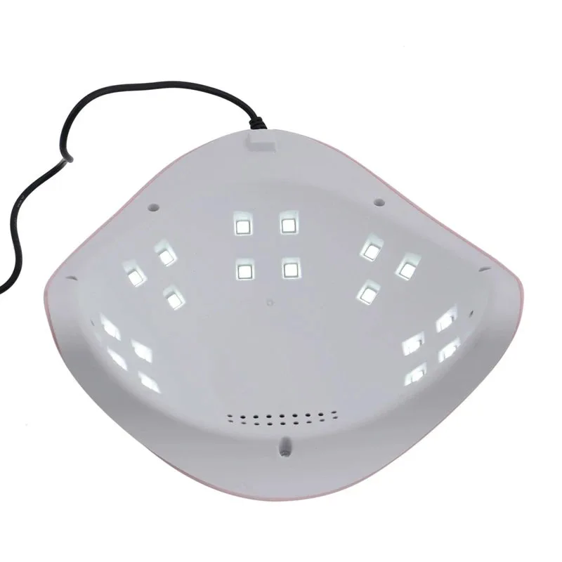 Pink UV LED Nail Lamp 54w Professional Dryer Gel Polish Light for Fingernail Toenail can CSV | Красота и здоровье