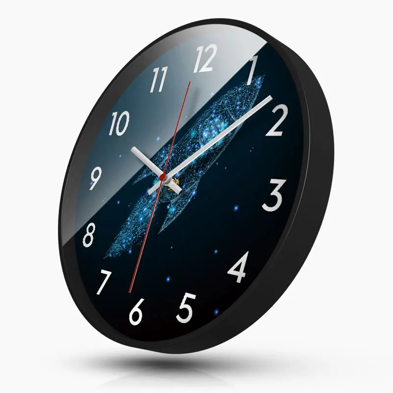 Большие современные настенные часы для гостиной креативные Роскошные