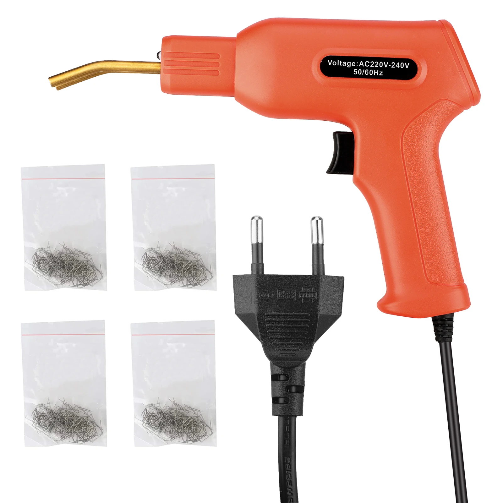 

Portable Stapler Plastic Repairing Machine Car Bumper Welding Tool Vehicle Auto Easy Use Fast Heating Soldering Garage