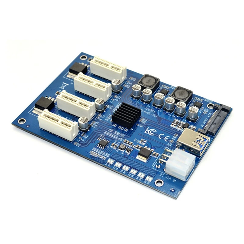 Комплект расширения PCI-E X1 до 4PCI-E X16 с 1 4 портами PCI Express переключатель усилитель