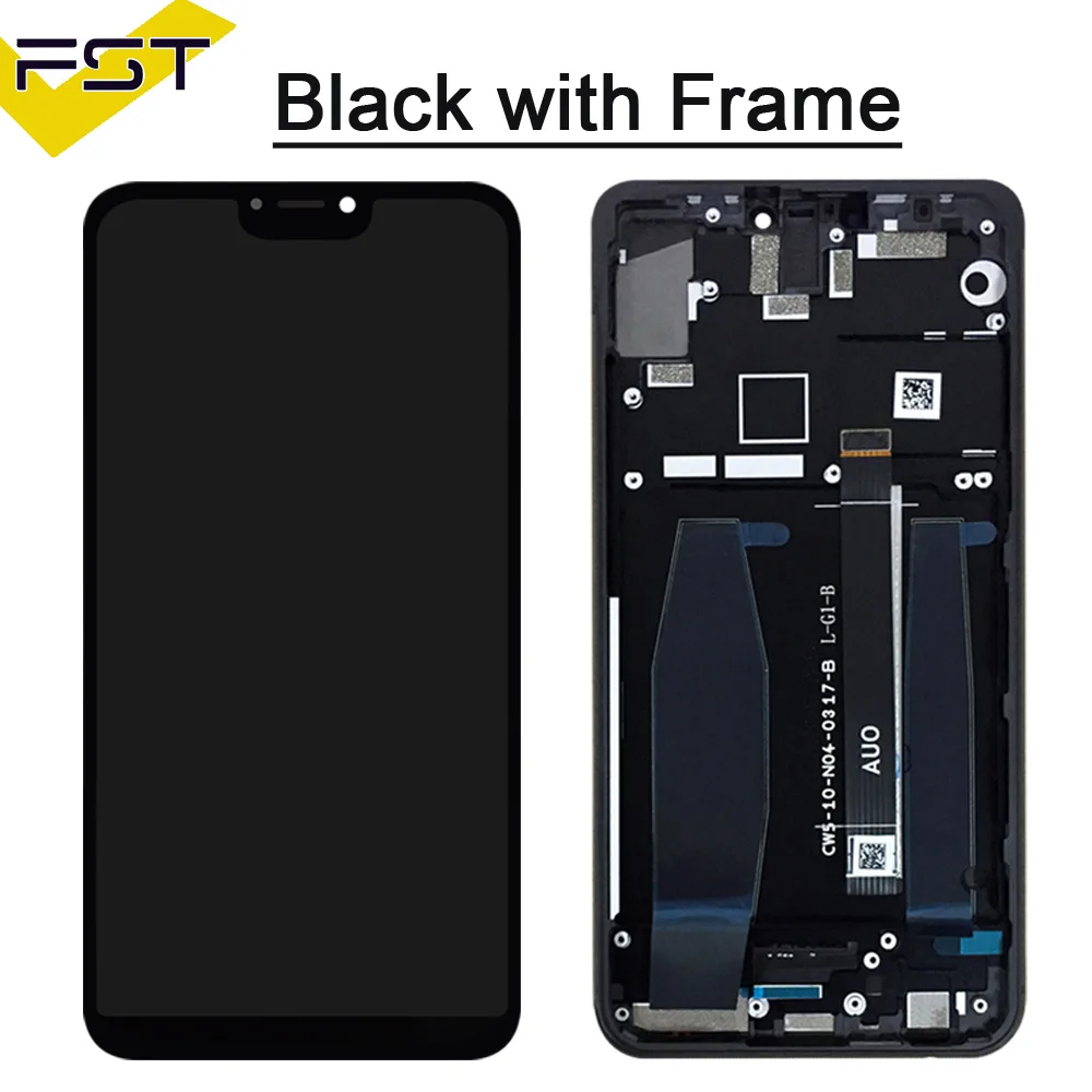 Original For 6.2&quot Asus Zenfone 5 2018 Gamme ZE620KL LCD Display Screen+Touch Panel Digitizer 5Z ZS620KL X00QD +Frame | Мобильные