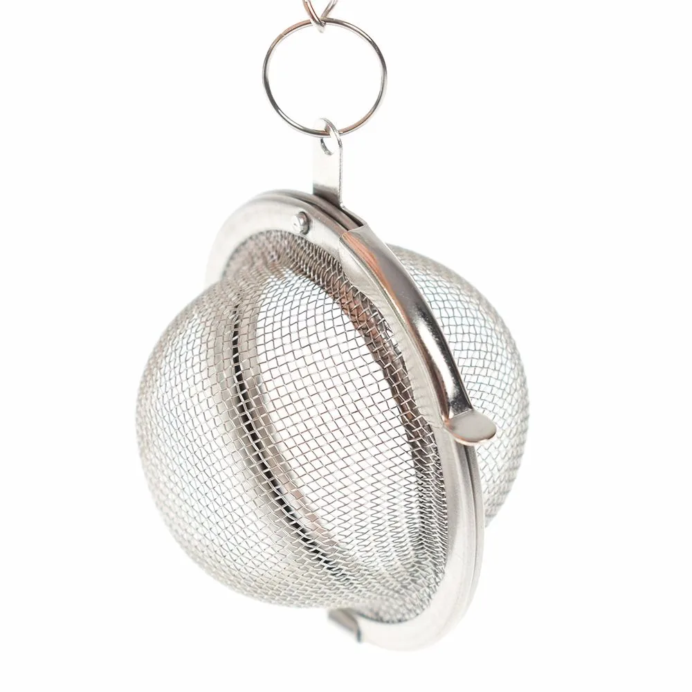 Нержавеющая сталь мяч Форма Чай заварки мешки сетки фильтр безопасно для чистки