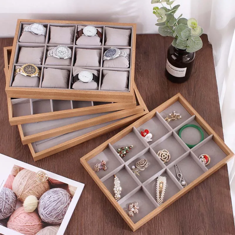 Новое поступление деревянная шкатулка для украшений ювелирный браслет