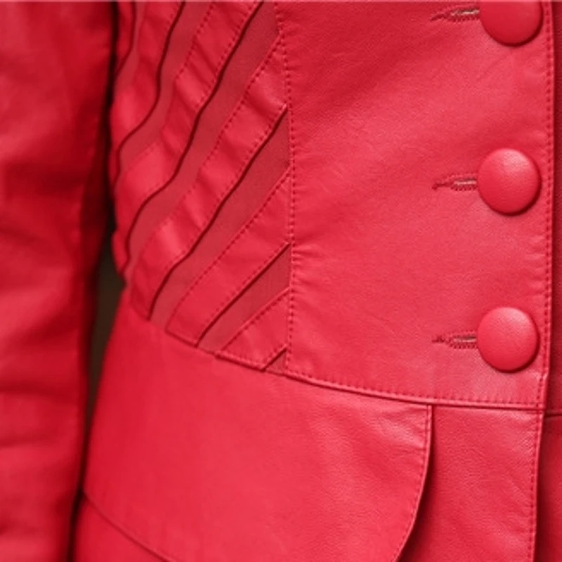 2020 новая Корейская Весенняя осенняя куртка из искусственной кожи женская