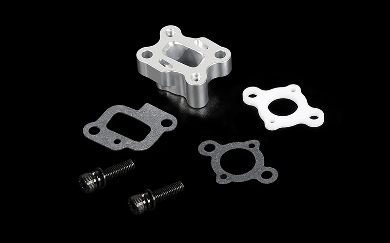 CNC metal intake pipe is suitable for engines with a displacement of 30.5CC and below | Parts &amp Accs