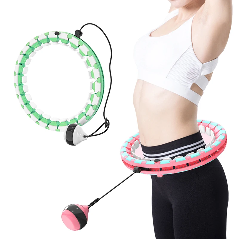 

Fitness Smart Hoop Yoga Sports Hoop Home Can Not Drop Adjustable Abdomen Trainer Waist Training Ring Abdominal Weight Loss