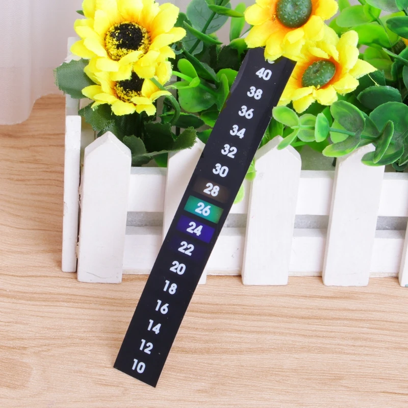 Клейкая лента термометр показывает градусы Цельсия для Домашнего Пива вина