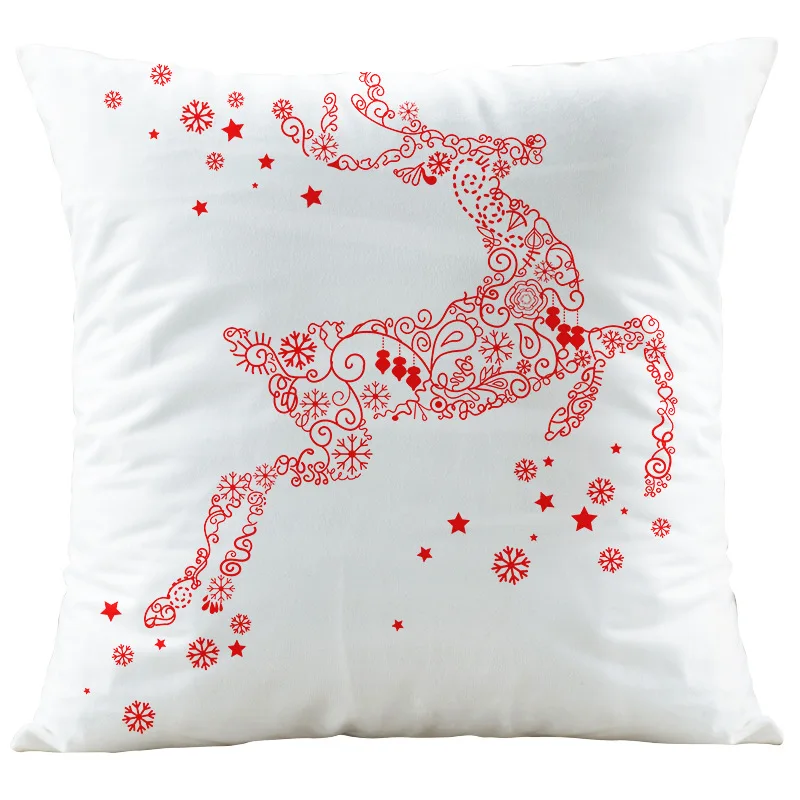Мягкая Наволочка для дивана наволочка рождественского декора Рождество 2018 олень