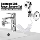 Ванная раковина кран опрыскиватель кран портативный ручной Туалет Биде Опрыскиватель набор ванная комната ручной опрыскиватель душевая головка самоочищающаяся