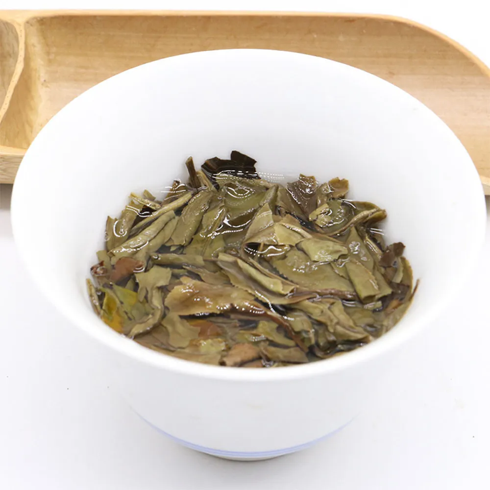 

2013 High Mountain Gong Mei 350g Chinese Fujian Old Tree Fuding White Bai Cha Tea Leaf Cake