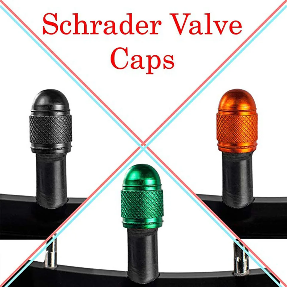 4 Buah Penutup Pelindung Ban Roda Sepeda Tahan Debu Penutup Ban Katup Presta Sepeda Penutup Debu Aksesori Mobil Schrader