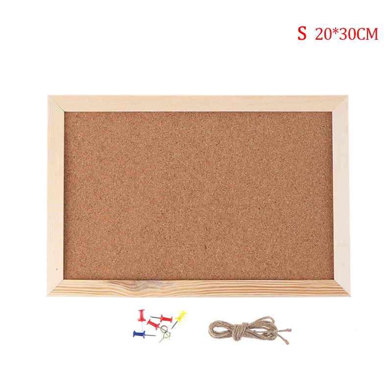

Kawaii Soft Wooden Letter Message Board Decorative Postcard Photo Wall Cork Board Memo Paper Background Board Stationery