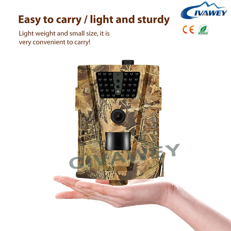 Мини-фотоловушка 12 МП с инфракрасным ночным видением | Спорт и развлечения