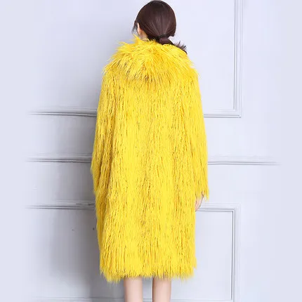 

Top Thick Faux Women Fur Coat With a hood N82 high quality