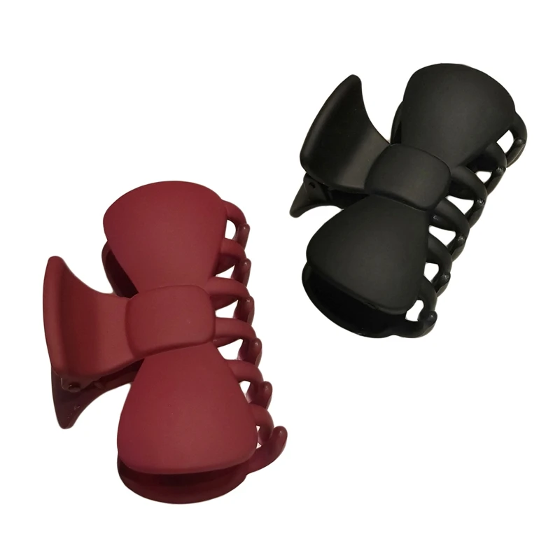 

Solid Color Bowknot Hair Claws Clips Women Girls Sweet Hair Clips Ponytail Holder Hairpins Fashion Hair Styling Accessories