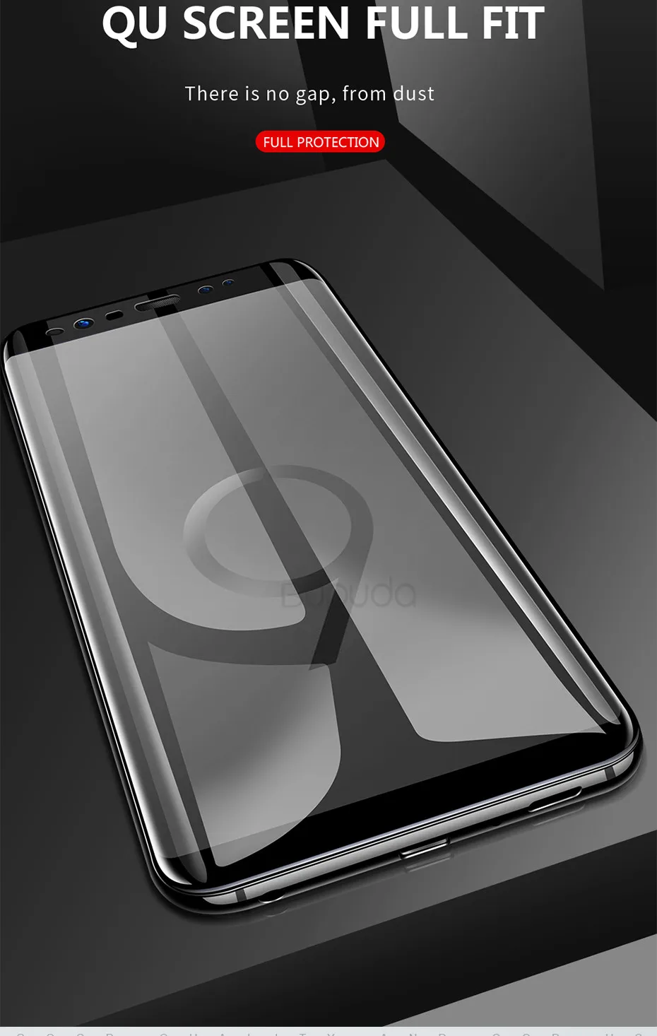 20D полное покрытие из закаленного стекла для samsung Galaxy S7 S8 S9 Plus Note 10 9 8 Защитная пленка для экрана для samsung A6 A8 PLus стекло