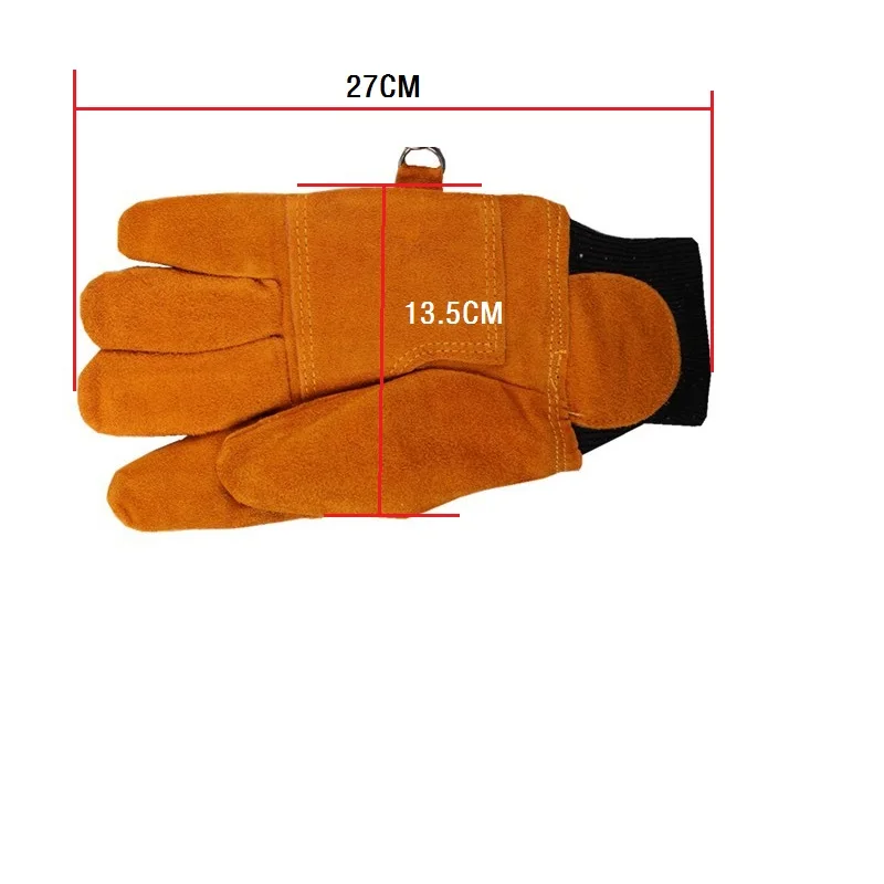 Огнеупорные перчатки спасательные теплоизоляционные огнеупорные износостойкие