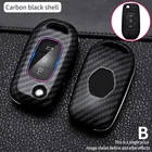 Карбоновые чехлы для автомобильных ключей из АБС-пластика, чехол для LADA Sedan Largus Kalina Granta Vesta