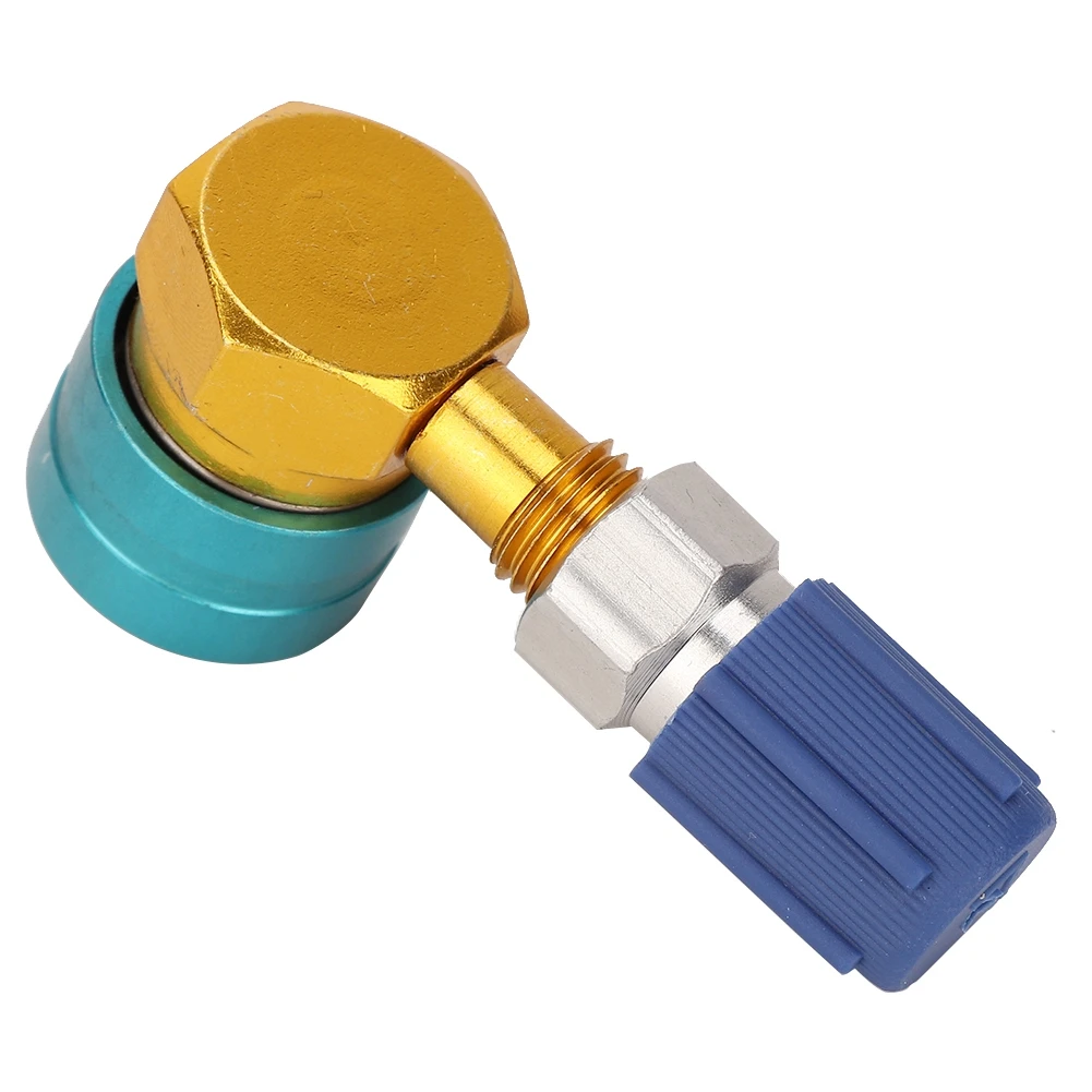 1Pcs Adjustable Car Freon R134A H/L Quick Coupler Adapters Air Conditioning Refrigerant A/C manifold gauge set QC-ML new | Автомобили и
