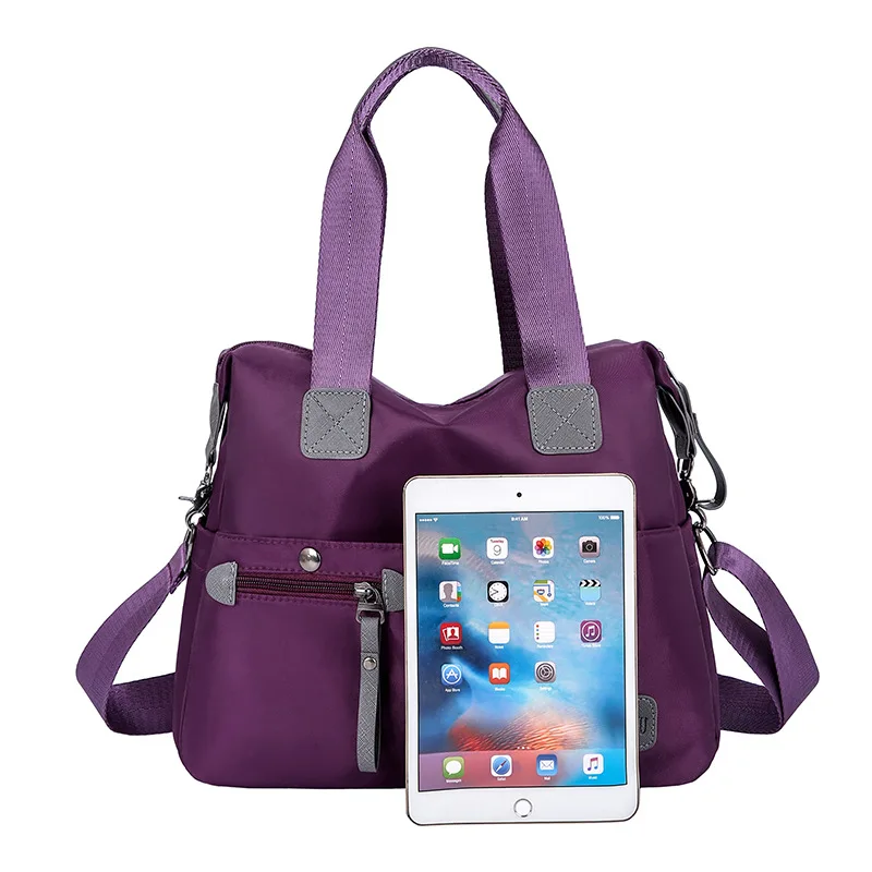 Женская нейлоновая сумка через плечо в стиле ретро | Багаж и сумки