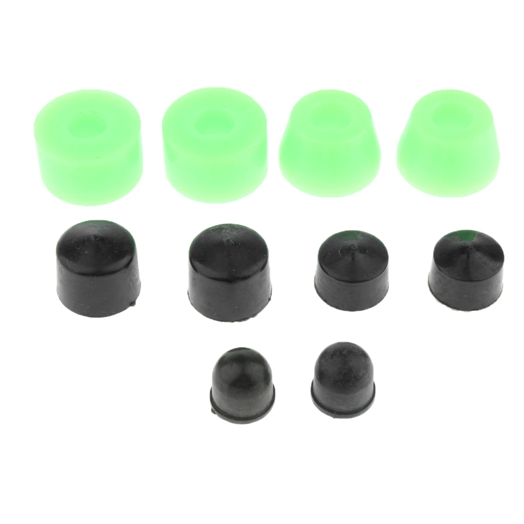 10pcs Lightweight Portable PU Truck Bushings &amp Pivot Cups Set Scooter Accessories for Skateboard Longboard Outdoor Sports | Спорт и