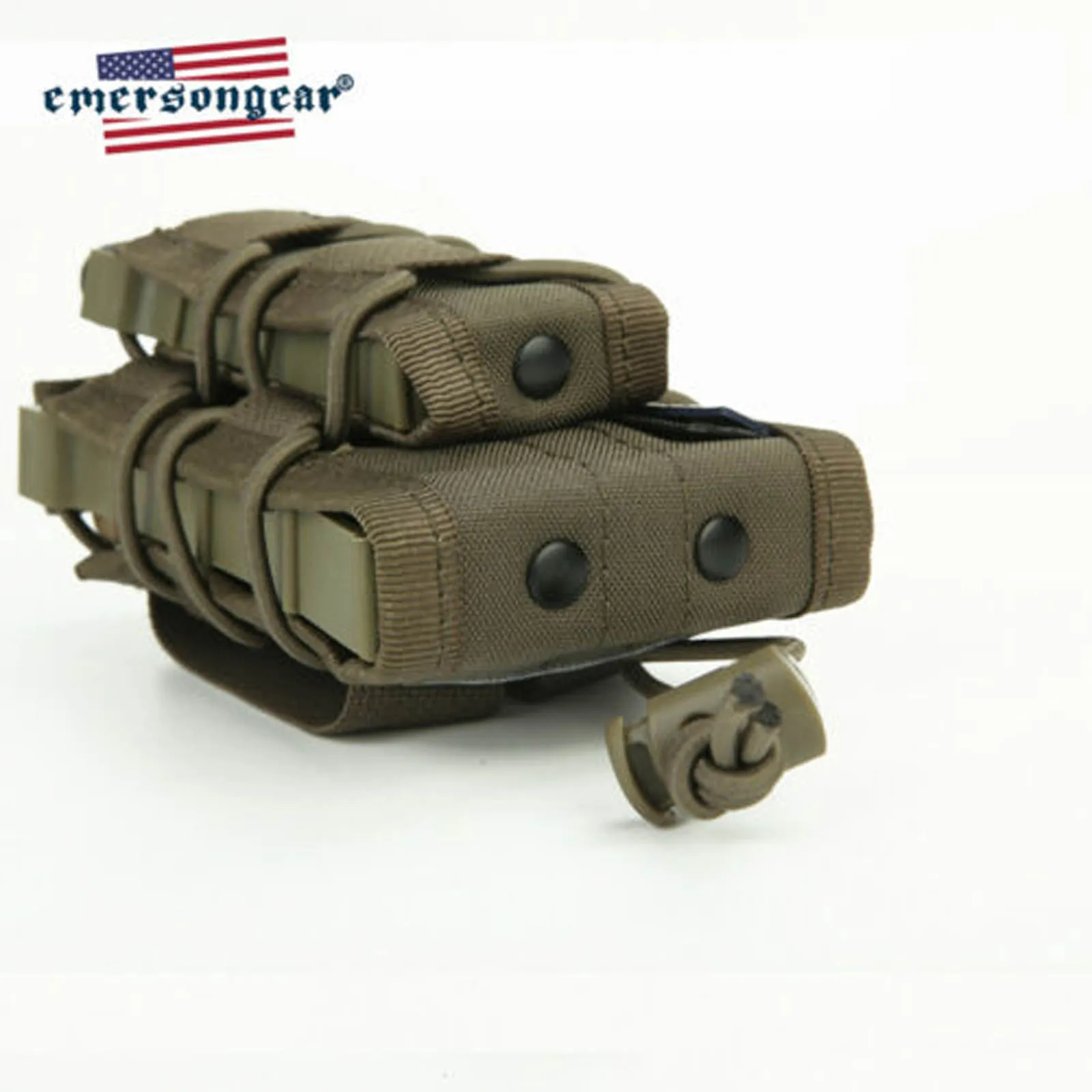 Emersongear двойной подсумок страйкбол Mag Чехлы военный Молл EM6346RG|Мешочки| |
