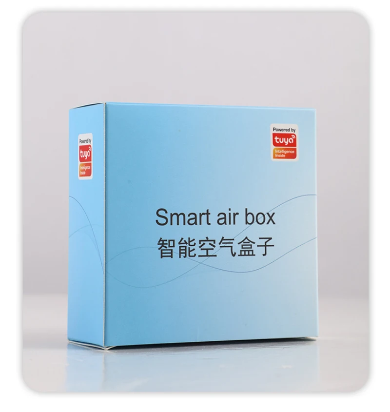 

smart air box formaldehyde VOC carbon dioxide Tuya wifi temperature humidity Sensor Automation Alarm Detector