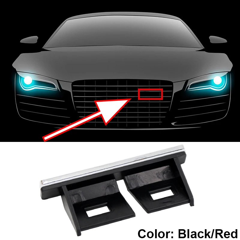 Значок передней решетки радиатора автомобиля эмблема для Quattro Audi Q1 Q2 Q3 Q4 Q5 Q6 Q7 Q8 TT J8