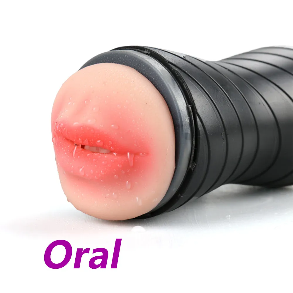 Реалистичная Вагина и рот мужской мастурбатор оральная 4D Глубокая глотка
