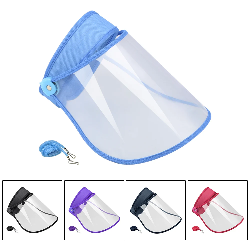 

3pcs Anti Droplet Dust-proof Full Face Cover Protective Visor Shield Mouth Mask Eye Protection Transparent Safety Face Shield