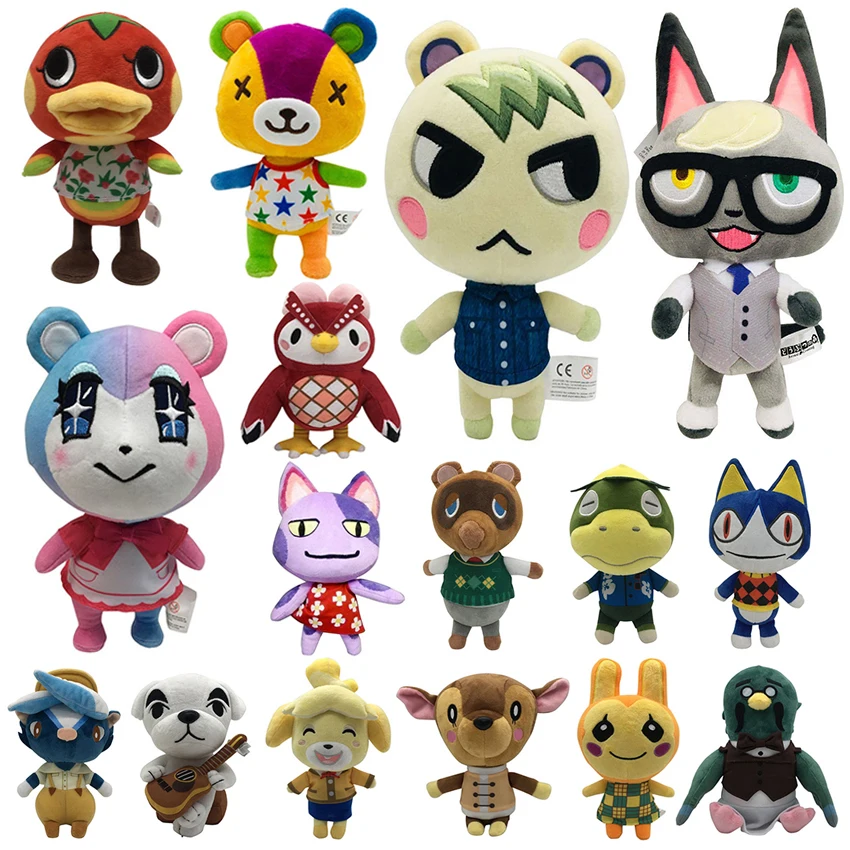 

1PCS Game Animal Crossing Plush Toy New Horizons Amiibo Marshal Stuffed Animals Doll Soft Toys for Children Gift