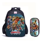 16 дюймов Game Gormiti школьный рюкзак для детей, мальчиков школьные Наплечные сумки для девочек, студенческий ежедневный дорожный рюкзак, рюкзак для колледжа
