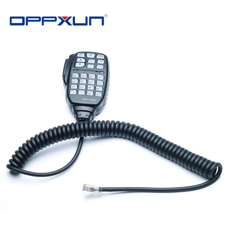 

OPPXUN 8-контактный фототрансивер, PTT микрофон, микрофон, динамик DTMF для ICOM IC 2200H 2720 2820H 2100H 7000 E2820 207H ID 880H радио