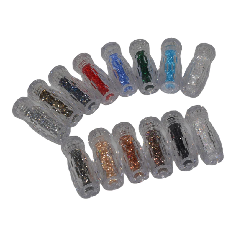 

1.2 to 1.3mm 3000pcs/bottle Glass pixie Nail Art Rhinestones Micro Manicure Decoration Tiny Mini Point back Rhinestones
