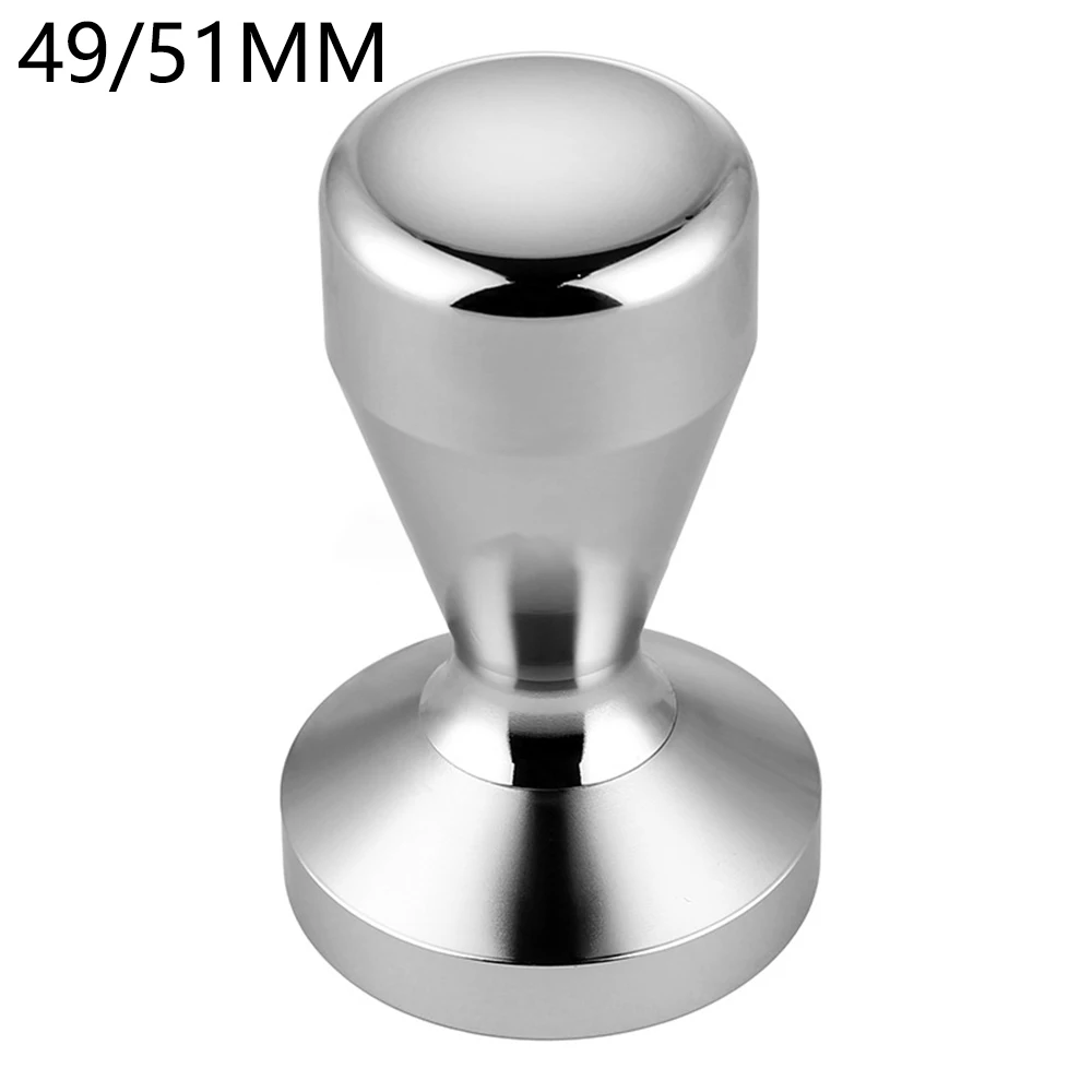 

Stainless Steel Coffee Bean Powder Press Italian Kitchen Tool Flat Bottom
