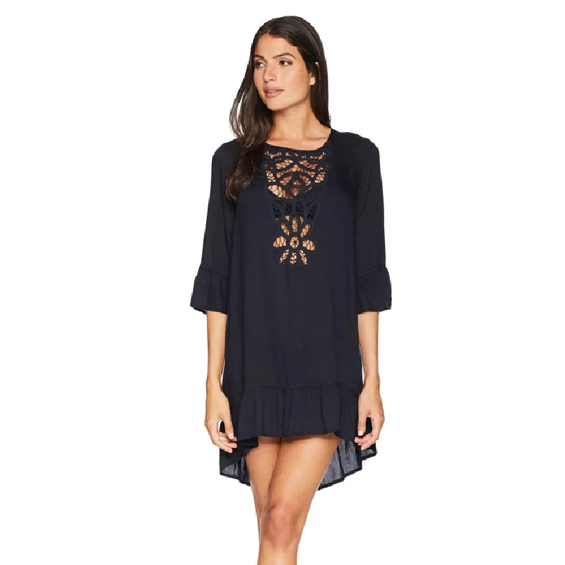 Пляжная накидка из 2022 хлопка накидка-саронг для плавания парео пляжа женская