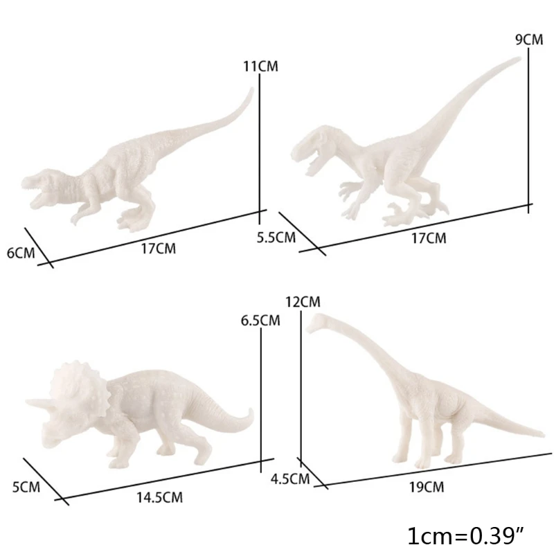 

2021 New 10pcs Washable Dinosaur Painting Kit Kids Crafts Dinosaur Toy Drawing Kit