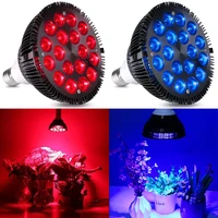 par38 18w 54w led grow light bulb red blue plant growth bulbs phytolamp indoor greenhouse seedling flower growing lamp fitolampy