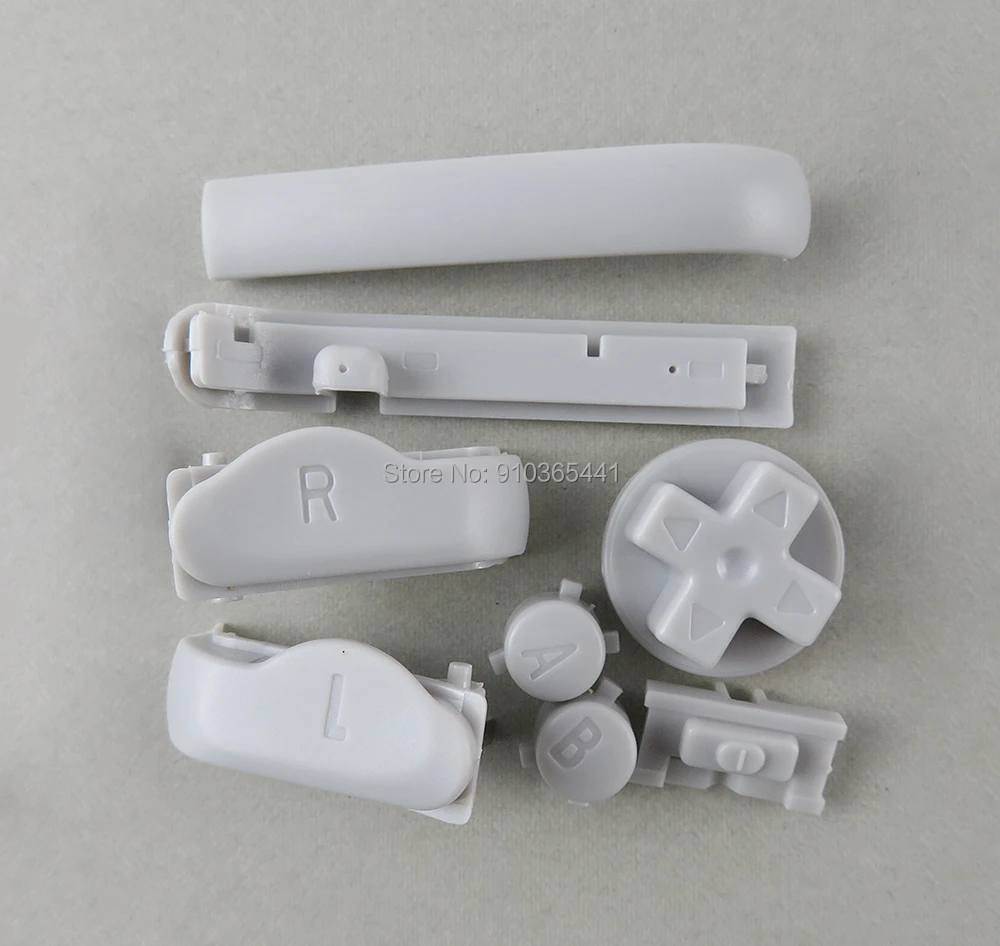 1 компл./лот разноцветные кнопки L R A клавиатуры для Gameboy Advance GBA рамка кнопок D