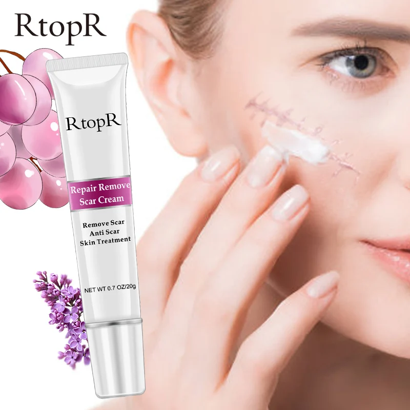 

Крем для лица RtopR, от прыщей, шрамов, отбеливающий