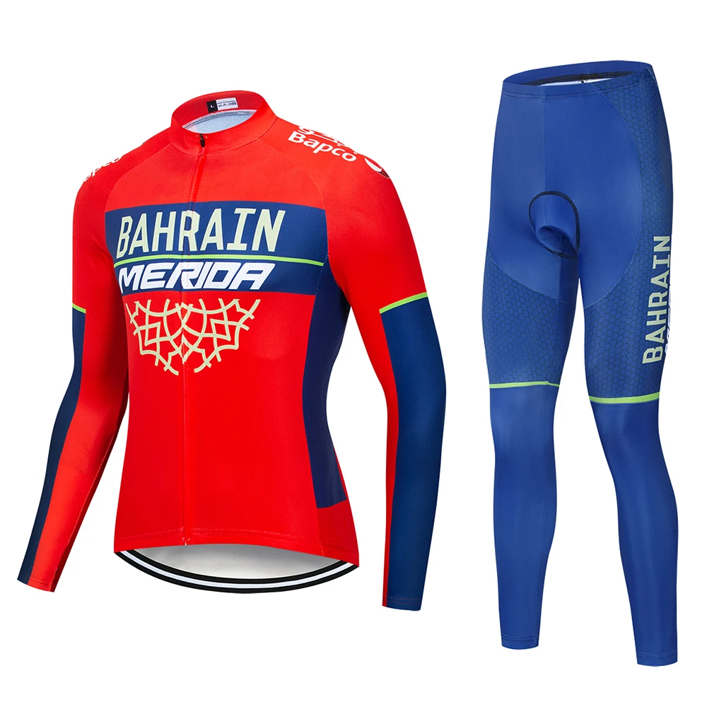 

2019 Pro Cycling Jersey Set Long Sleeve Racing Bicycle Cycling Clothing Ropa Maillot Ciclismo MTB Bike Clothes Cycling Wear
