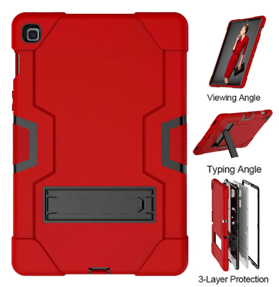 Чехол для samsung T720 SM-T725 Funda для планшета, безопасный для кожи, противоударный чехол tab S5e 10,5, встроенный чехол с подставкой+ пленка
