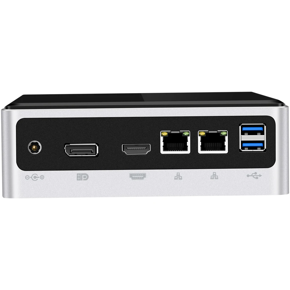 Мини ПК Intel Core i7 10510U 8650U 8550U i5 Linux тонкий клиент микрокомпьютеры для настольных