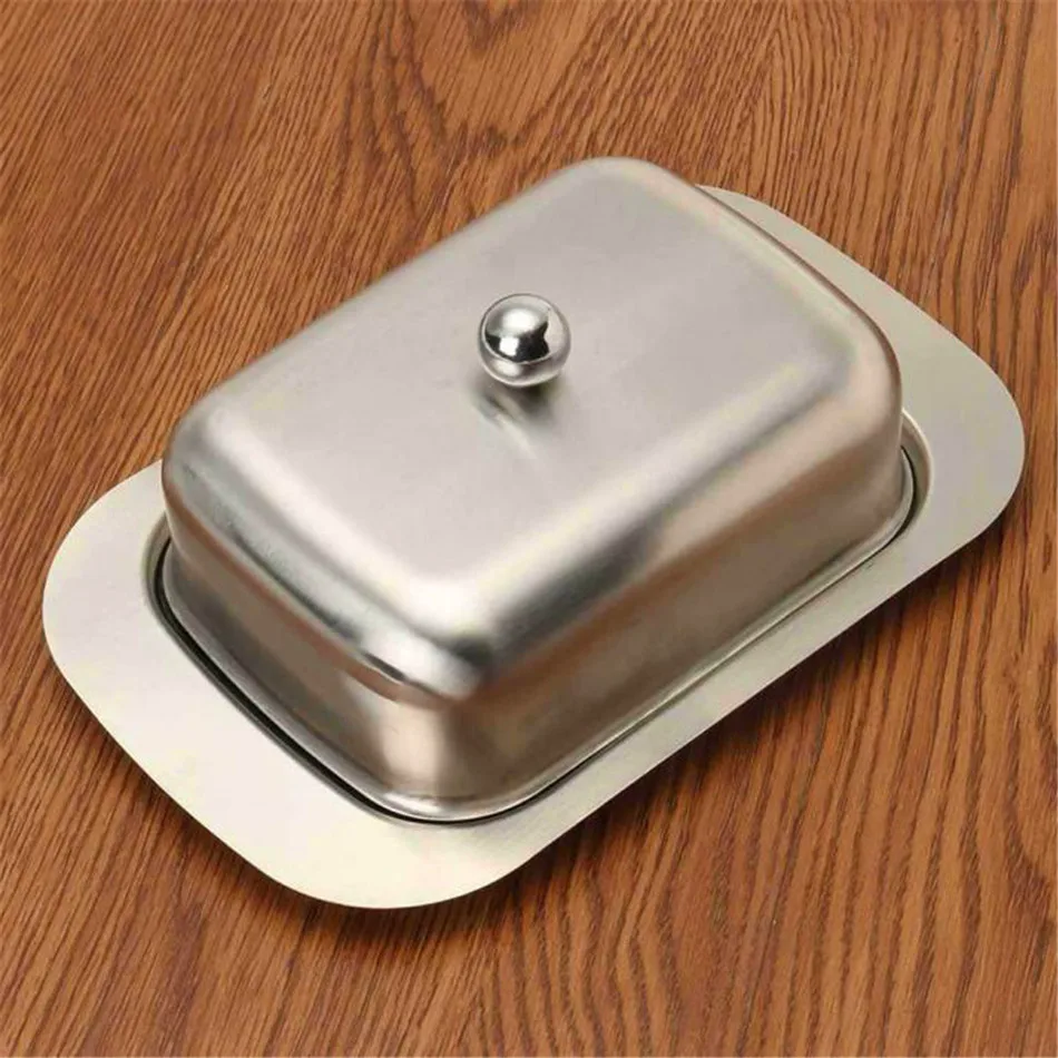 Контейнер для хранения масла TTLIFE 304 из нержавеющей стали контейнер сыра поднос с