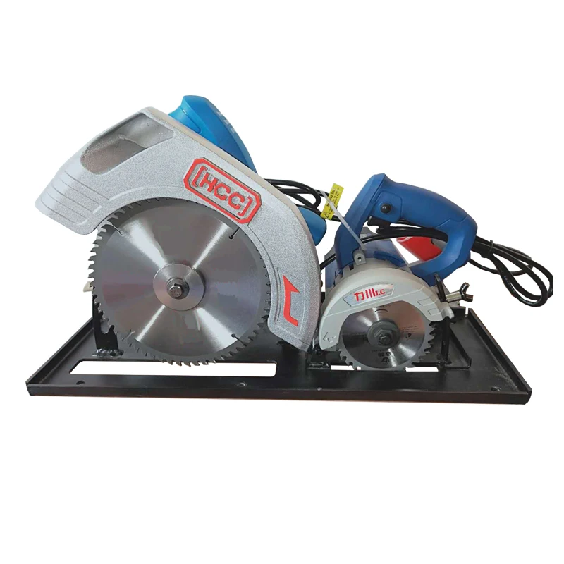 Режущий станок двойная пила мини 2 в 1 деревянная Точная настольная панель с