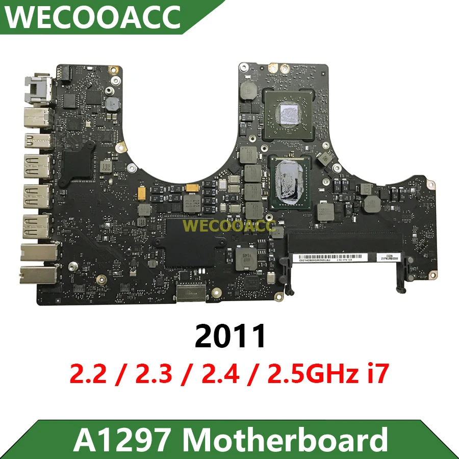 Протестированная материнская плата A1297 820 2914 A B для Macbook Pro 17 &quotA1297 логическая 2 ГГц
